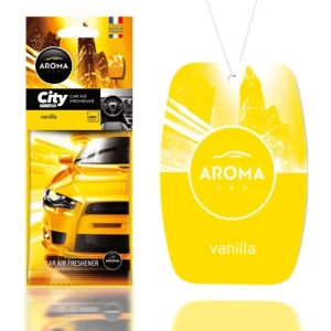 Osvěžovač vzduchu AROMA CAR CITY CARD VANILIA Aktuální