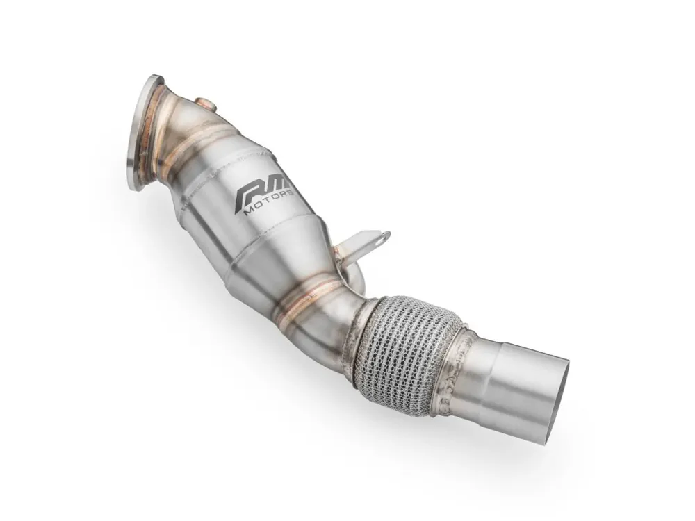 Downpipe BMW G11, G12 730i, 730Li, 740e, 740Le B48 + TLUMIČ Vysoce Kvalitní