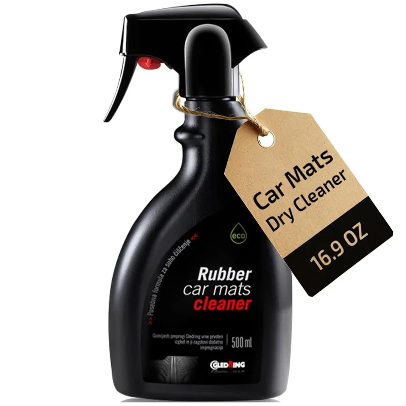 Časově Omezené Čistič gumových auto koberců GLEDRING RUBBER CAR MATS CLEANER, 500 ml