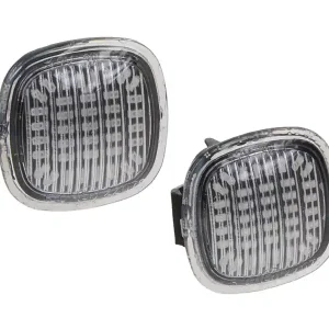 Boční LED dynamické blinkry Škoda Fabia I (1999 - 2007) - čiré 39 LED, 2 ks Expresní Doručení