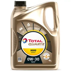 Motorový olej Total Quartz Energy 9000 0W-30 - 4 litry Výprodej