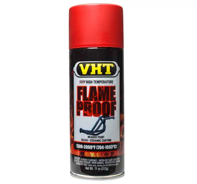 Novinka Žáruvzdorná barva ve spreji - červená (400 ml) - VHT Flame Proof