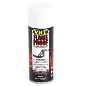 Originální Žáruvzdorná barva ve spreji - bílá základová (400 ml) - VHT Flame Proof