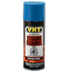 Barva na motory - modrá GM Blue (6 x 400 ml) - VHT Engine Enamel Horká Nabídka