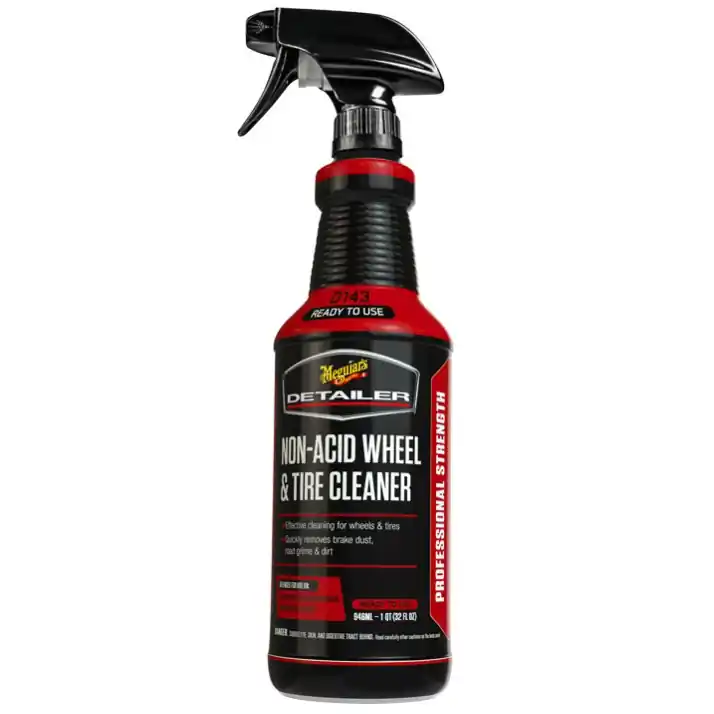 Čistič disku a pneumatik MEGUIARS Non-Acid Wheel & Tire Cleaner, 946 ml Horká Nabídka