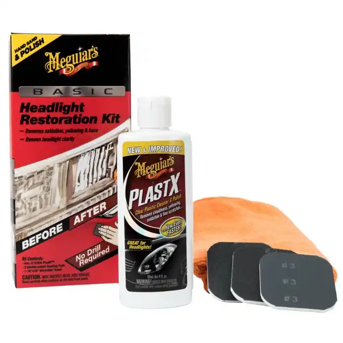Renovace světlometů MEGUIARS Meguiars Basic Headlight Restoration Kit Dokud Zásoby Vydrží