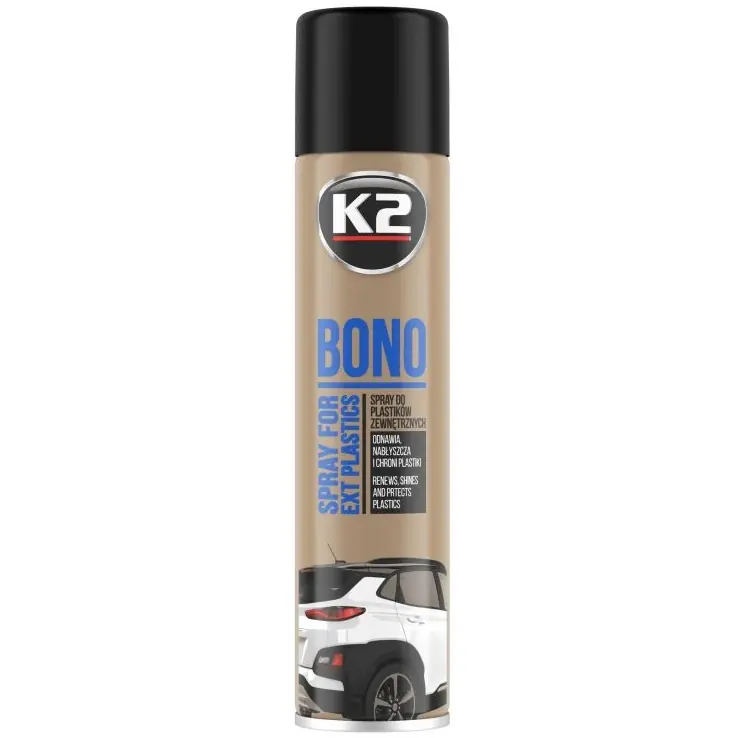 Víkendová Akce Oživovač venkovních plastů na autě K2 BONO, 300 ml