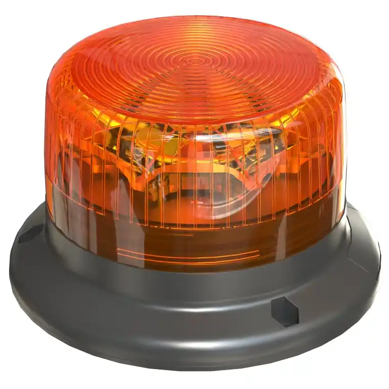 Bezpečná Platba LED pevný oranžový maják OSRAM LIGHTsignal LED RBL102, 12/24V, 8 LED