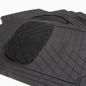 Nejprodávanější Univerzální gumové autokoberce SOFTECT BLACK - sada 4 ks