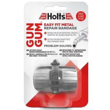Flexibilní ohebná kovová bandáž 70 mm na opravu výfuku HOLTS GUN GUM EASY FIT METAL Sezónní Sleva