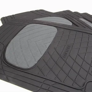Bezpečná Platba Univerzální gumové autokoberce SOFTECT GREY - sada 4 ks