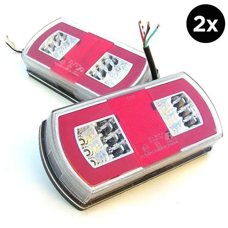 Sada LED světel se 3 funkcemi 12/24V (165x80x36 mm) - Dafa TT12030G Cenová Bomba