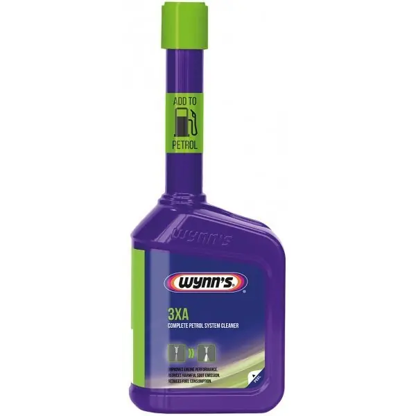 Čistič palivové soustavy pro benzinové motory WYNNS 3xA s trojím účinkem, 325 ml Vysoce Kvalitní
