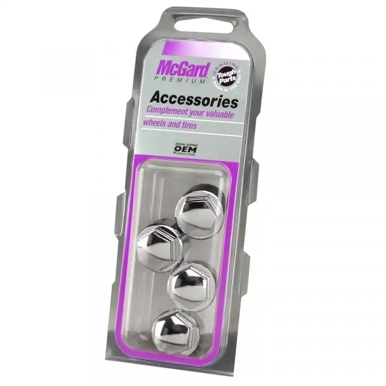 Chromované krytky pro bezpečnostní matice McGard 24010 24011 24012 24013 - McGard 70006 Pouze Dnes