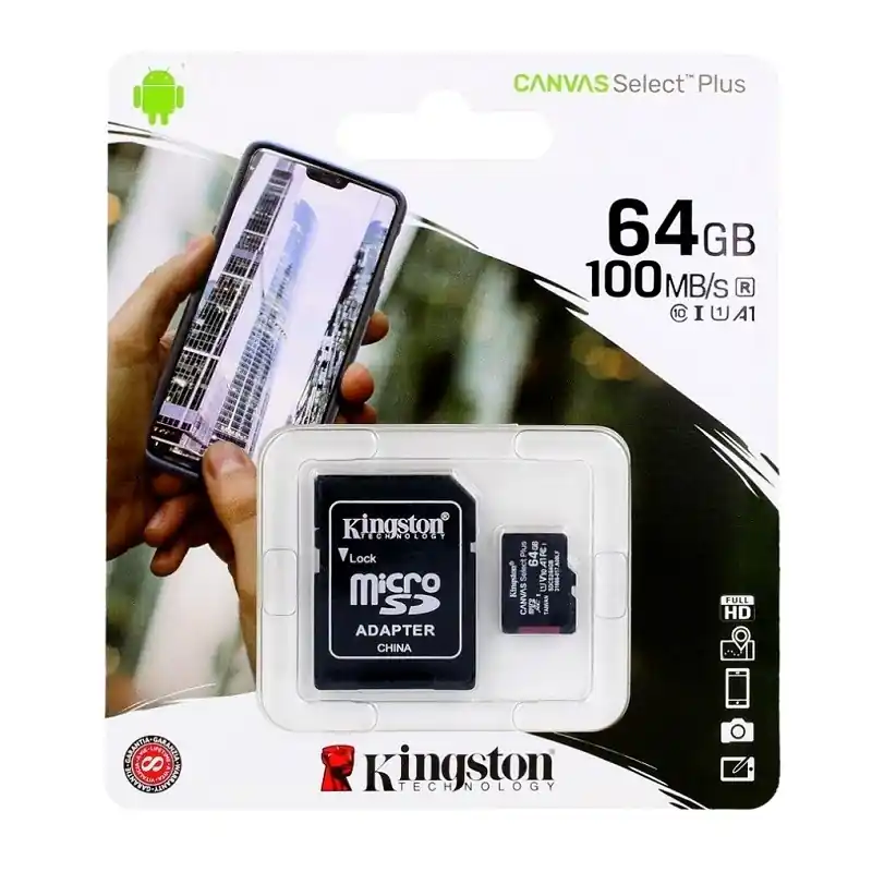 Paměťová karta micro SDHC s adaptérem (64 GB) - KINGSTON Hit Sezóny