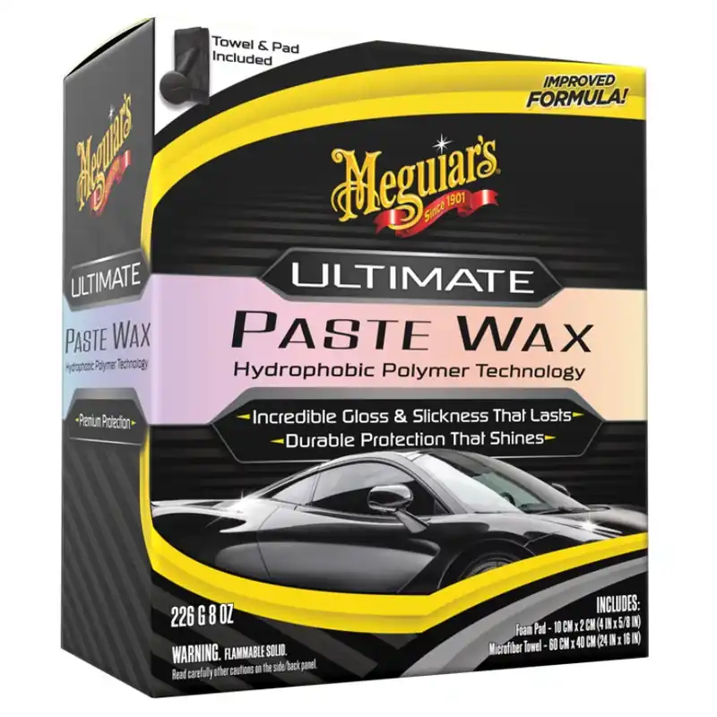 Super Cena Tvrdý vosk MEGUIARS Ultimate Wax Paste, na bázi syntetických polymerů, 226 g
