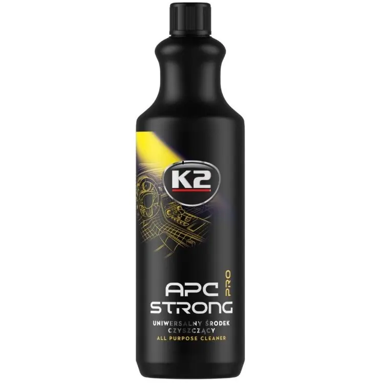 Univerzální čistič K2 APC STRONG PRO, koncentrát, 1000 ml Nejprodávanější