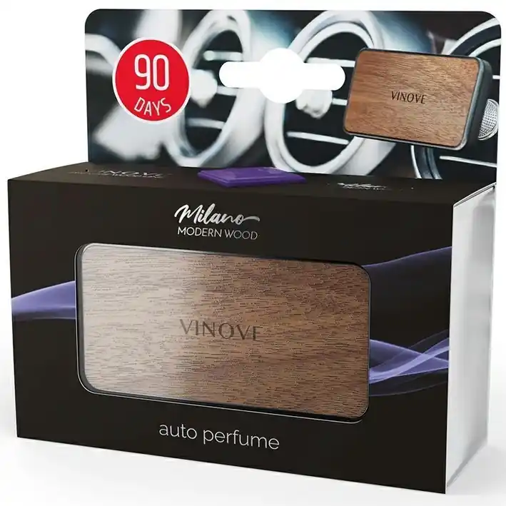 Dřevěný osvěžovač vzduchu do auta MILANO MODERN WOOD - Vinove Kup Teď