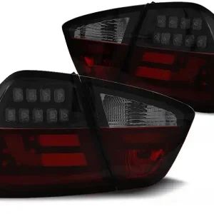 BMW E90 03/2005-08/2008 - zadní LED BAR světla KOUŘOVÁ TMAVÁ Akce