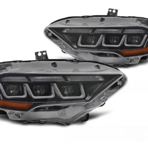 Ford Mustang 2018-2021 - Přední LED světla černá Nejlepší Cena