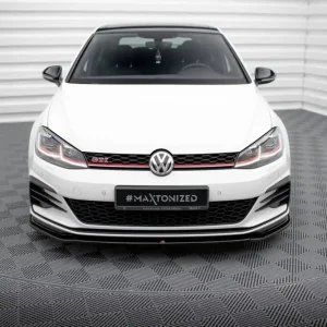 Volkswagen Golf GTI Mk7 FL, spoiler pod přední nárazník ver.2, Maxton design Finální Výprodej