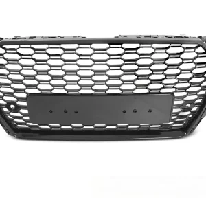 Levný Audi A4 B9 2015-2019 - Přední maska SPORT černá lesklá s PDC
