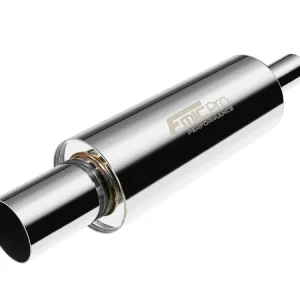 Expresní Doručení Tlumič výfuku kulatý 425mm vstup/výstup 89mm/89mm