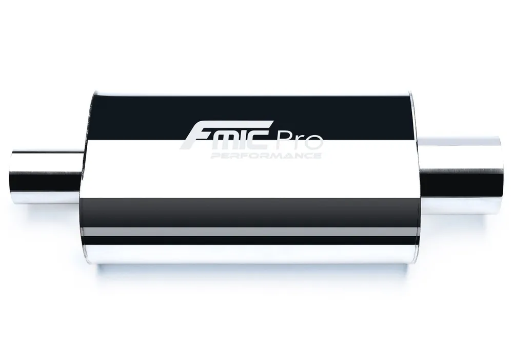 Tlumič výfuku oválný 350mm vstup/výstup 70mm/70mm Přímo Od Výrobce