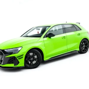 Audi RS3 Sportback 8Y Facelift, difuzory pod boční prahy, Maxton design Finální Výprodej