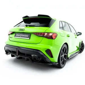 Audi RS3 8Y Facelift Sportback, prodloužení spoileru 3D, Maxton design Must-Have