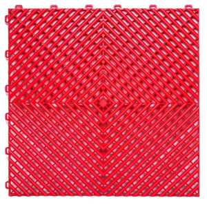 Dlaždice modulární podlahy 40x40cm ČERVENÁ Nejlepší Volba