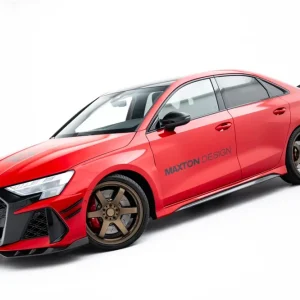 Audi RS3 Sedan 8Y Facelift, karbonové difuzory pod boční prahy, Maxton Design Dokud Zásoby Vydrží