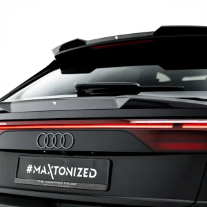 Audi SQ8/Q8 S-Line Mk1 Facelift 2023-, karbonové prodloužení víka kufru, Maxton Design Hit Sezóny