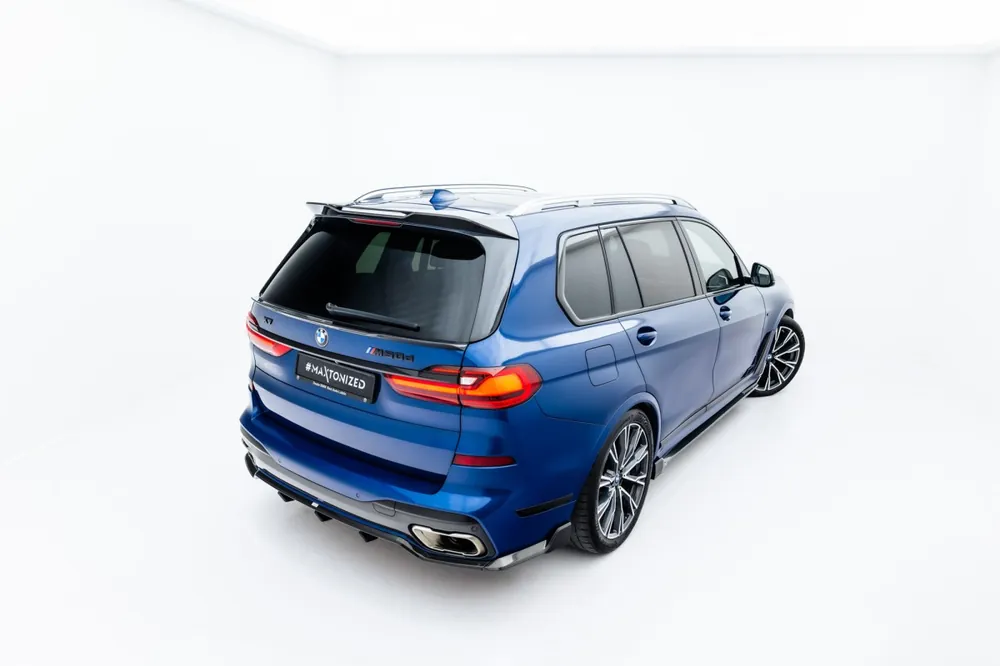 BMW X7 G07 M-Pack, karbonové horní prodloužení spoileru, Maxton Design Aktuální