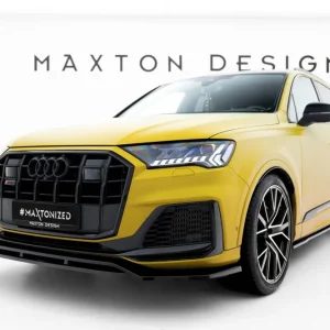 Přímo Od Výrobce Audi SQ7 Mk2 Facelift, spoiler pod přední nárazník, Maxton design