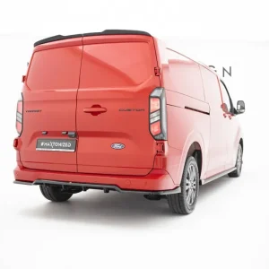 Ford Transit Custom Mk2, spoiler pod zadní nárazník s žebrováním, Maxton design Ihned K Objednání