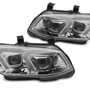 BMW řady 3 E92/E93 LCI 2010-2013 - přední FULL LED světla CHROMOVÁ Akční Nabídka