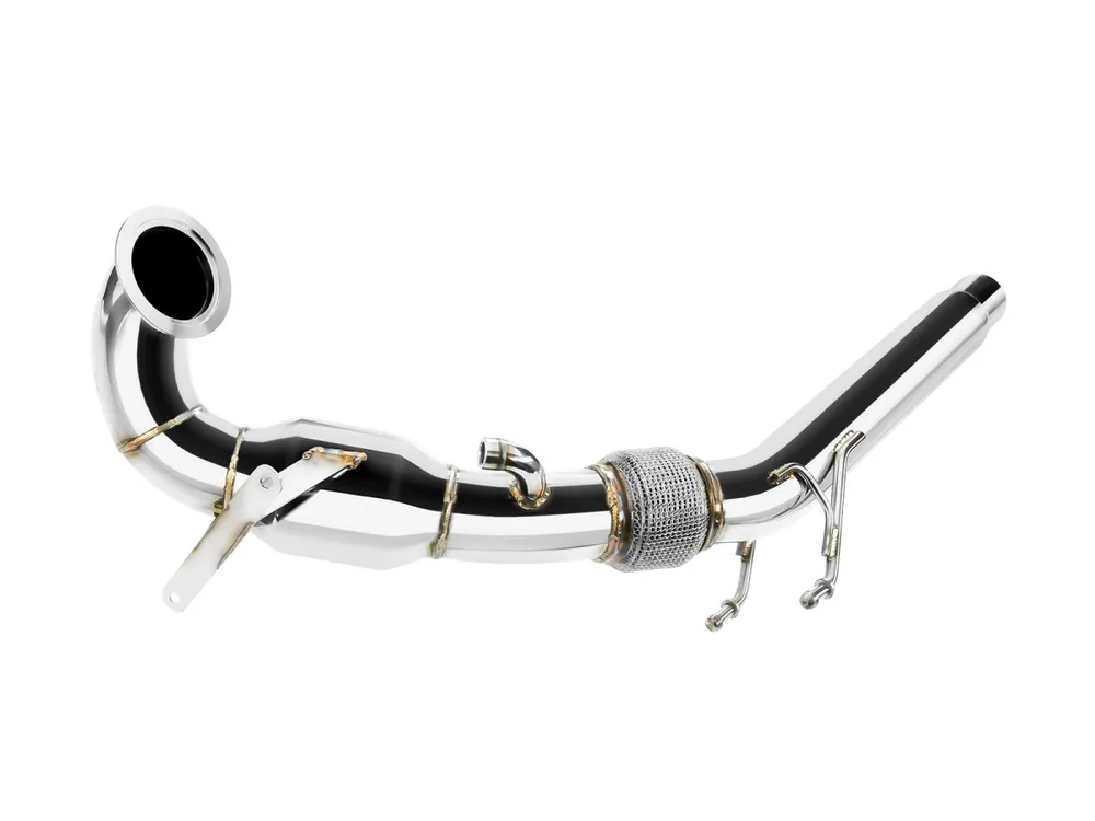 Nerezová downpipe pro Volkswagen Passat B8 1.8/2.0 TSI 2015- +silencer Top Prodej