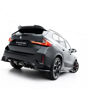 Cenový Hit BMW X1 U11 M35i, spoiler pod zadní nárazník s žebrováním, Maxton design
