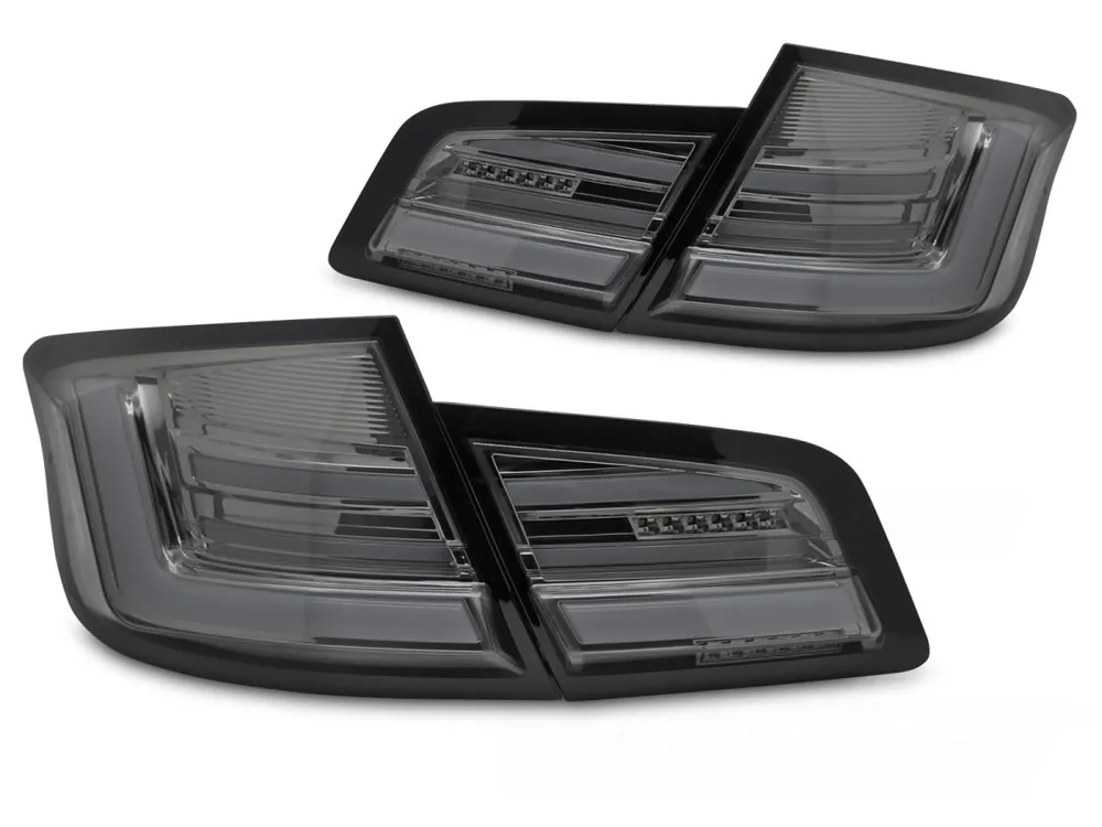 Cenový Hit BMW F10 2010-2013 - Zadní LED BAR světla kouřová SEQ