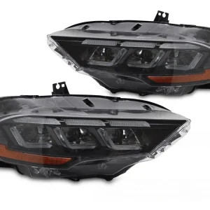 Sleva Ford Mustang 2018-2022 - přední FULL LED světla SEQ DRL